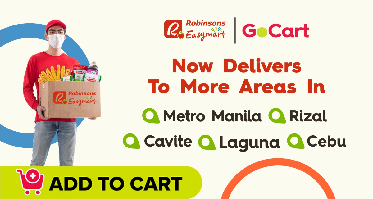 Now Delivers to Metro Manila, Rizal, Cavite, Laguna, and Cebu